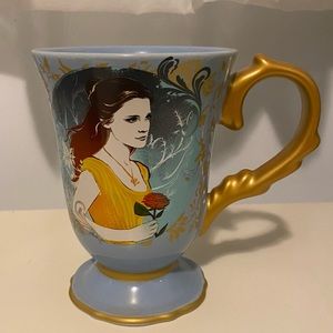 NWOT Disney Parks Live Action Beauty & The Beast Belle Ceramic Mug